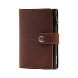 Portafoglio Slim in Pelle Crazy Horse